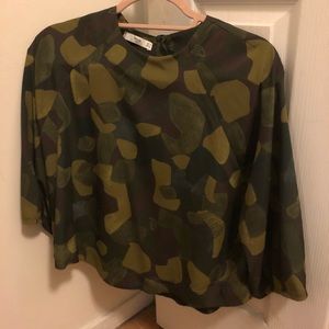 Mango Patterned Blouse